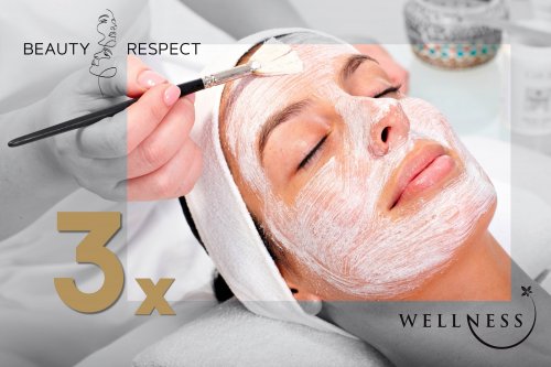PAKET 3x SKIN&BODY BEAUTYRESPECT TREATMENT 3x 90 minuten + wellness 3x 120 minuten